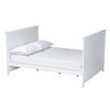 Baxton Studio Ceri Classic and Traditional White Finished Wood Twin Size Daybed 224-12596-ZORO
